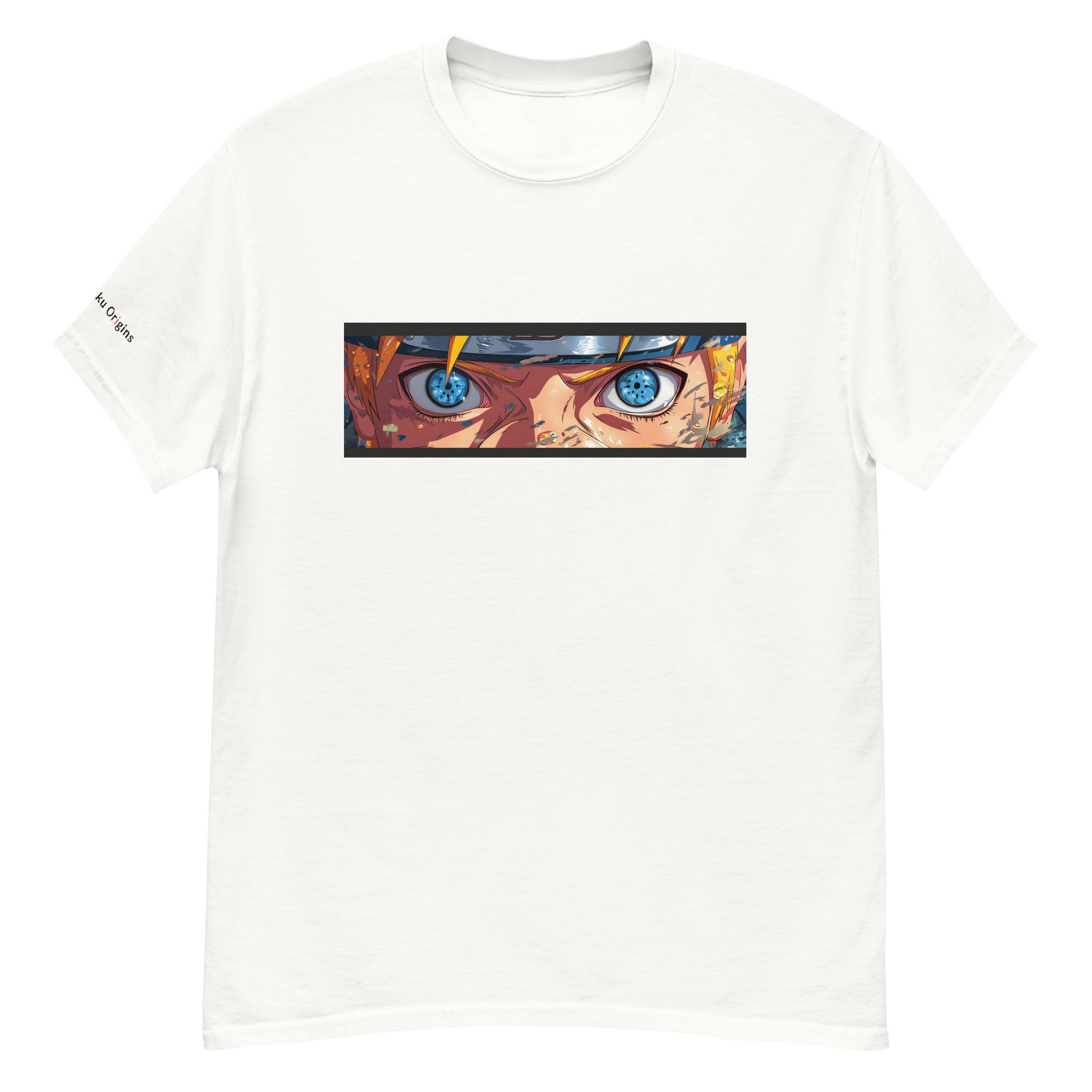Ninja Eyes Anime T-shirt with bold anime-style ninja eyes, perfect for fans of teenage mutant ninja turtles and ninja mutant turtles