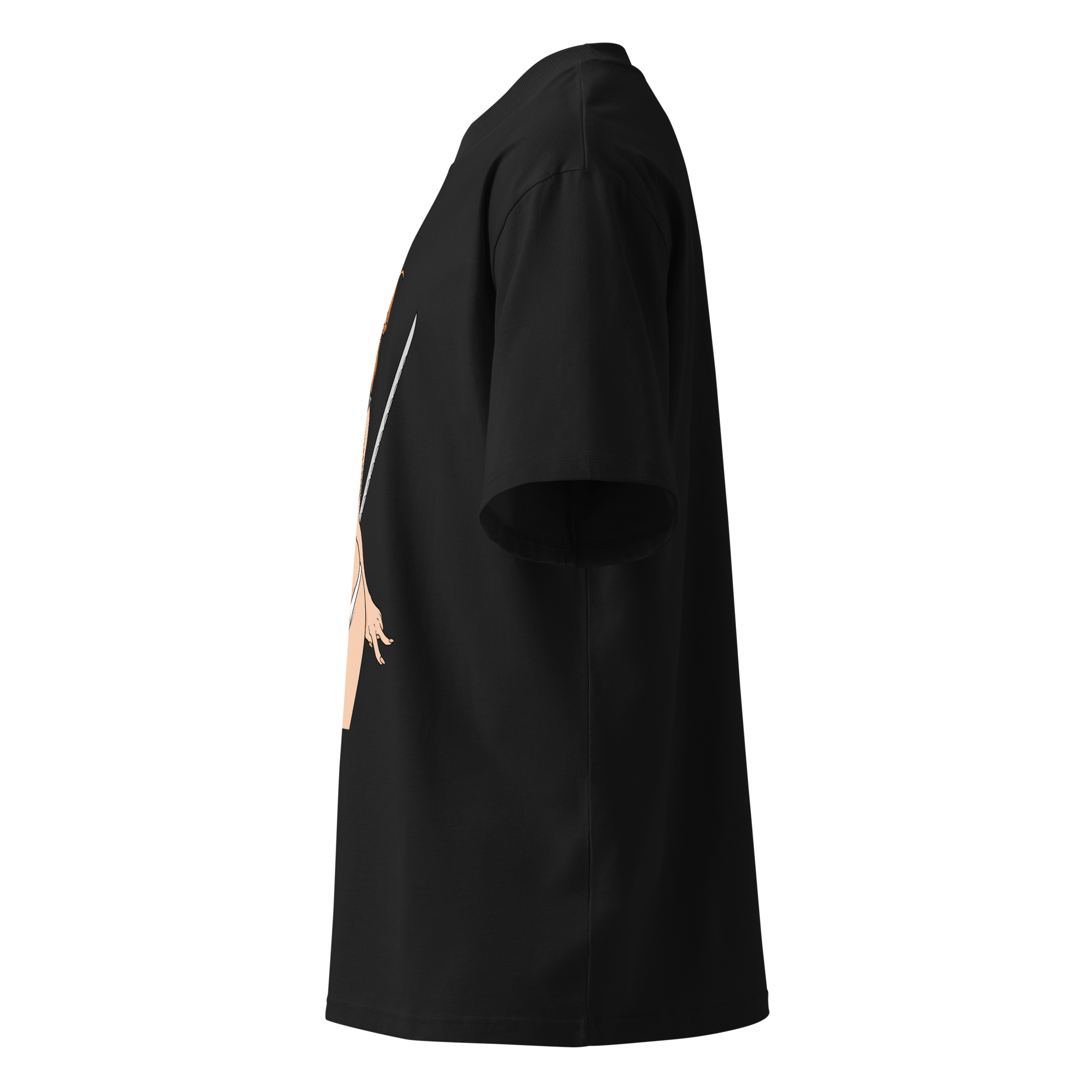 Unisex "Degenerate But Fashionable" ahegao hoodie with bold streetwear design for anime lovers.