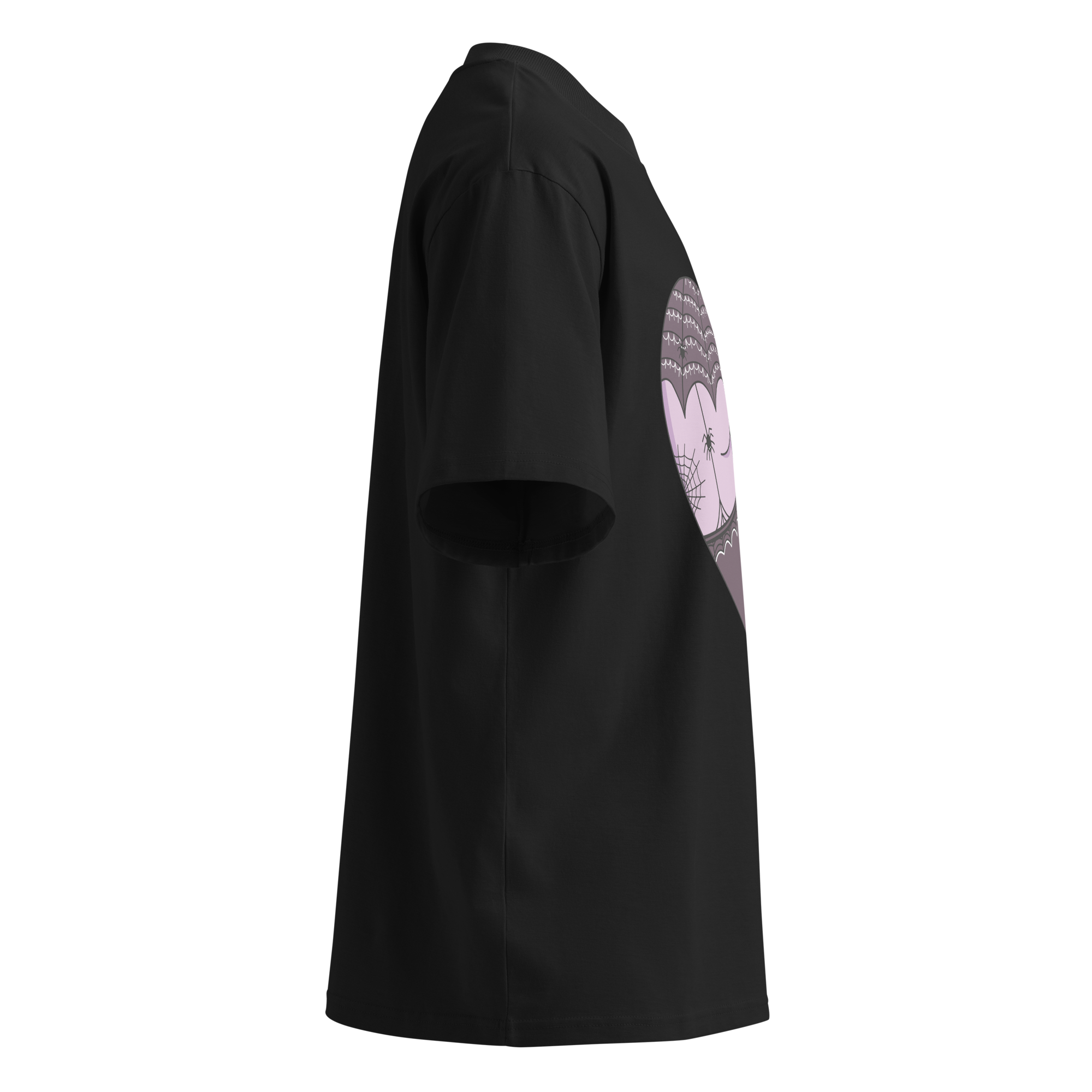 Too Lewd for Daylight low cut shirt featuring edgy crop top design with underboob detail for bold streetwear looks