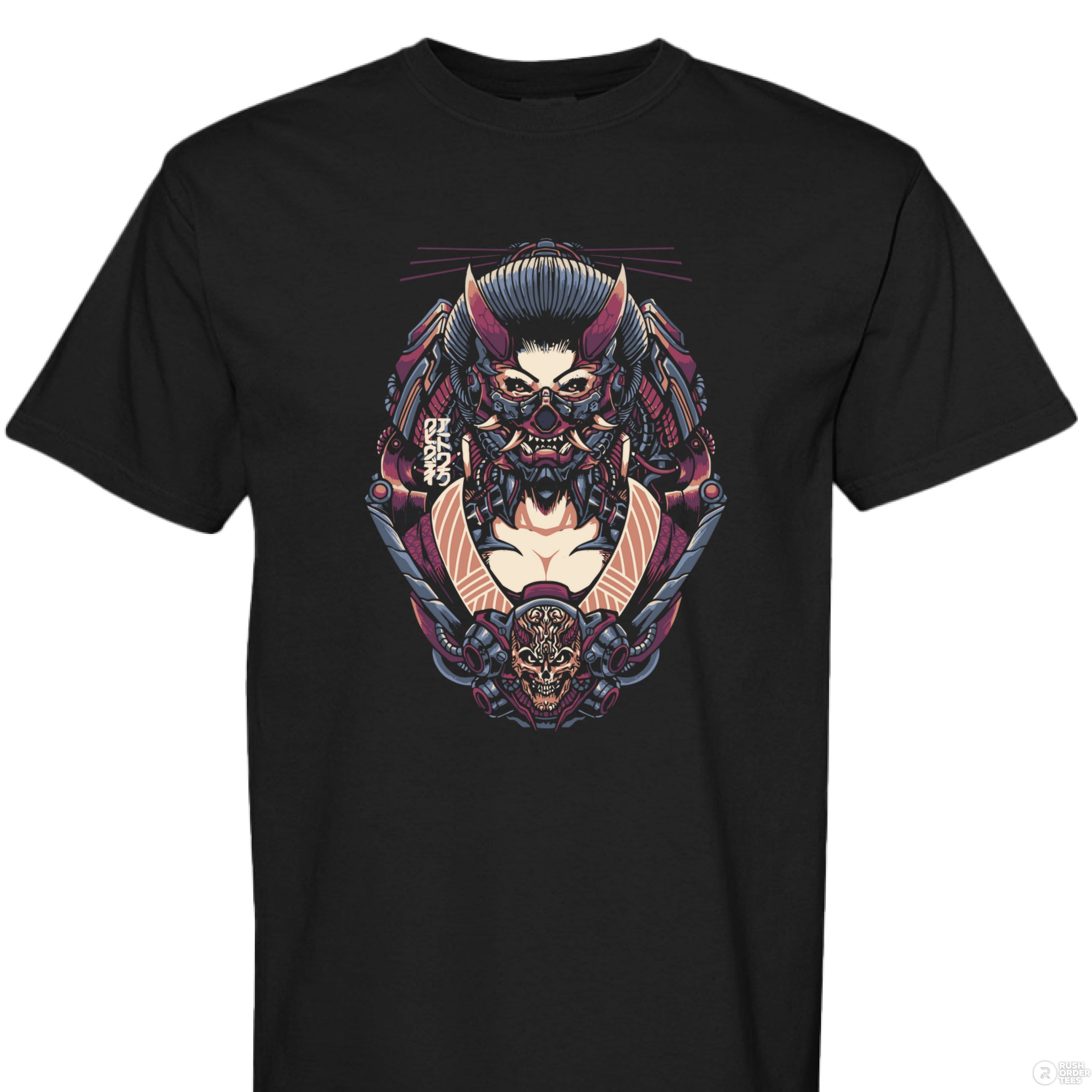 Sexy Zen peace sign t-shirt with psychedelic print and modern fit

