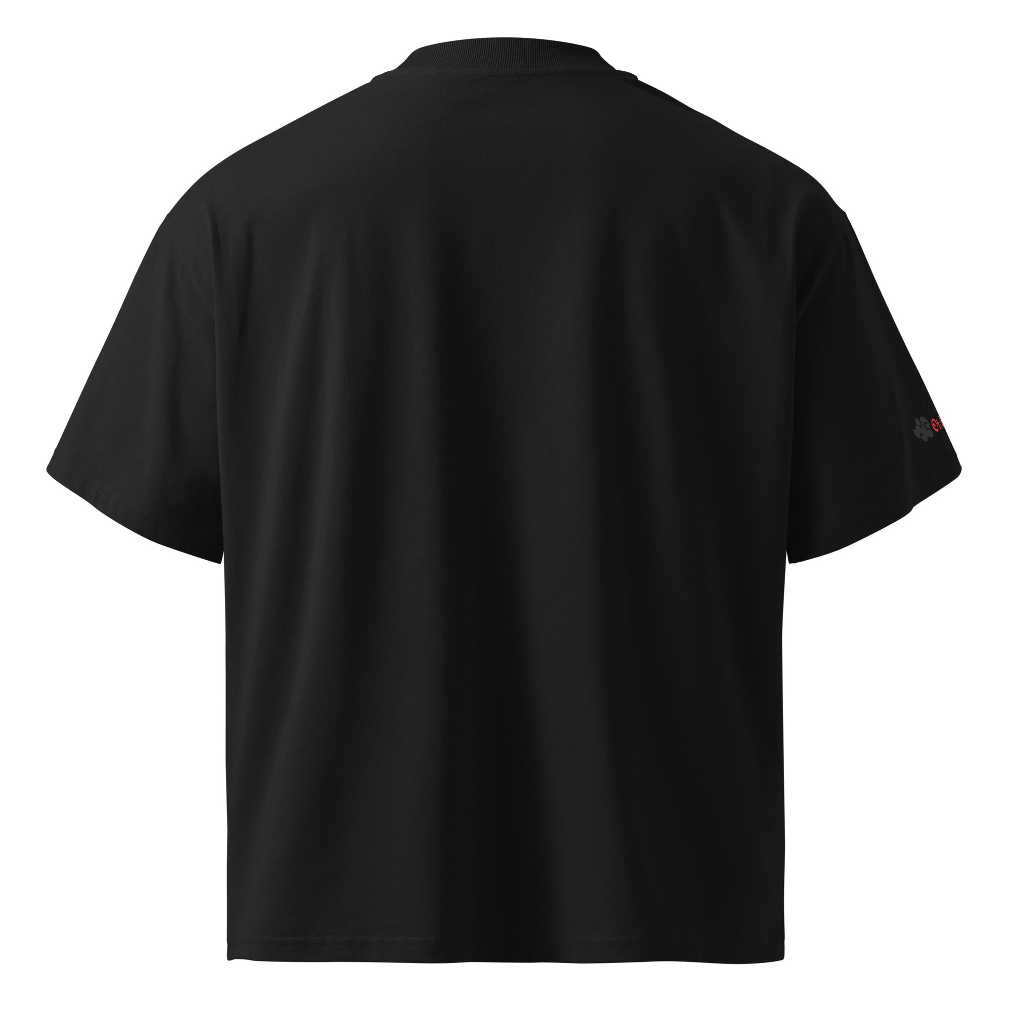 I Am Here graphic Zazzle t-shirt in black, folded neatly with bold minimalist print