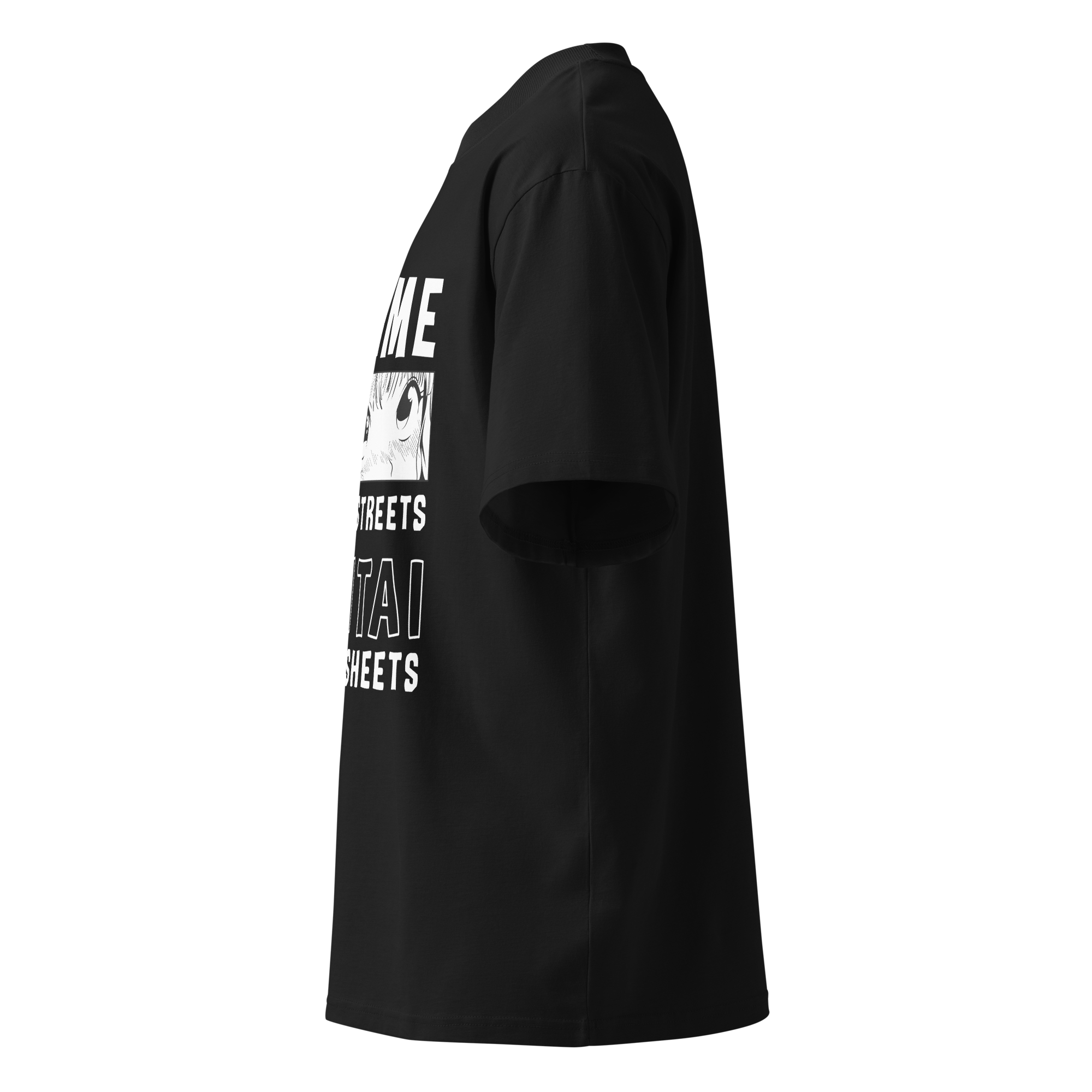 No Hentai No Life shirt with ahegao emoji print, ideal for anime fans and streetwear lovers