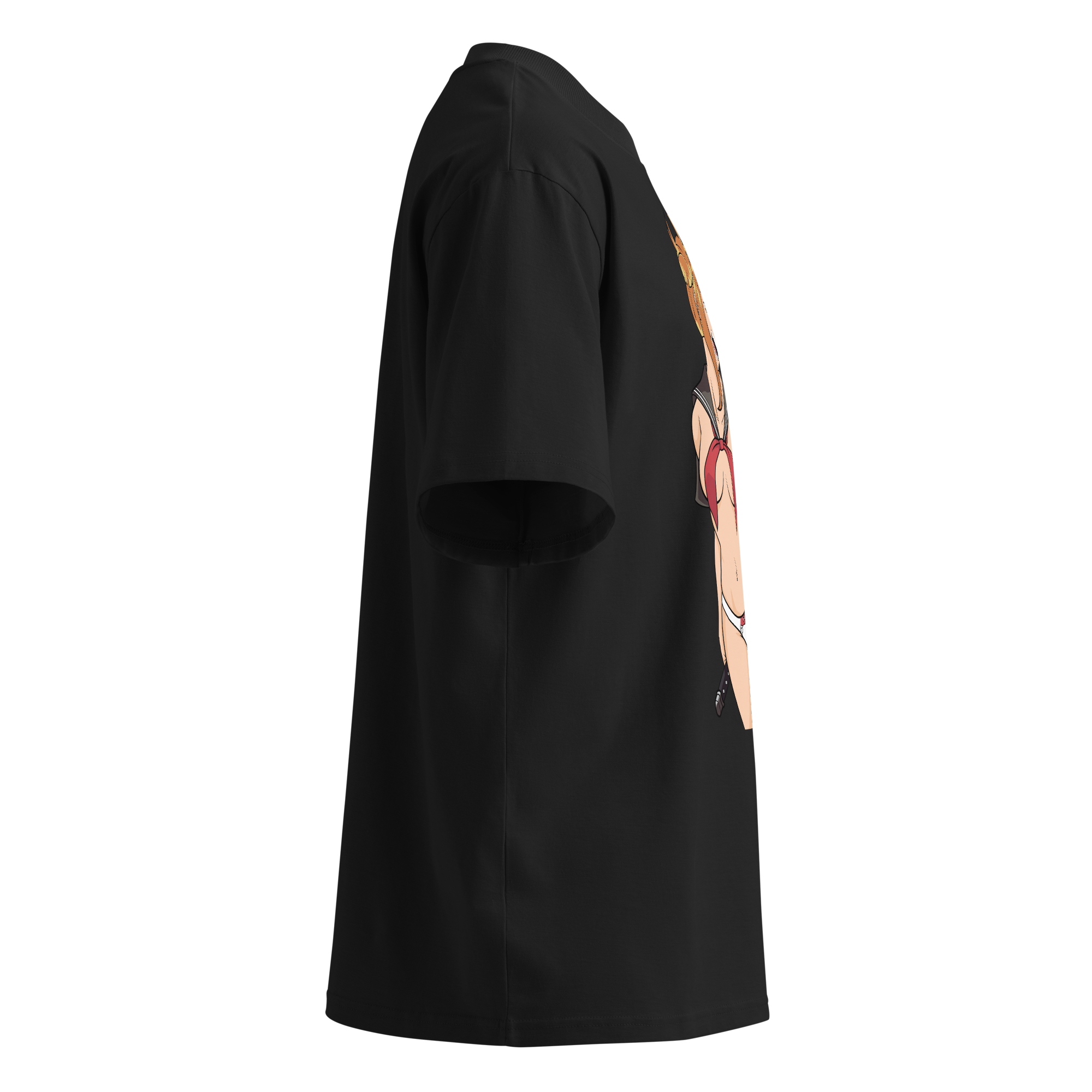 Unisex "Degenerate But Fashionable" ahegao hoodie with bold streetwear design for anime lovers.

