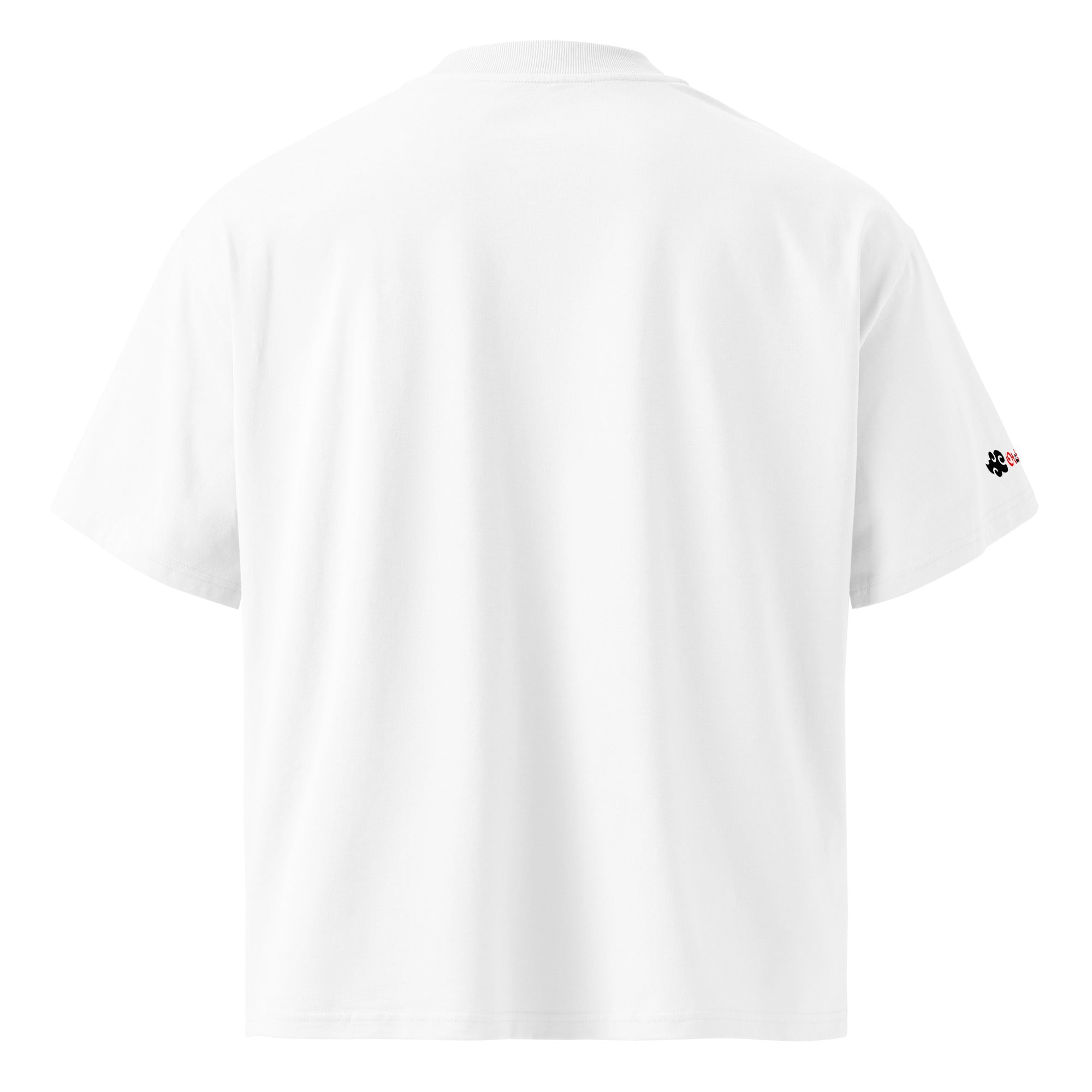 I Am Here graphic Zazzle t-shirt in black, folded neatly with bold minimalist print